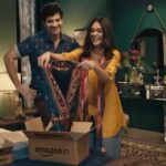 Mrunal Thakur Instagram - Celebrating this festive season with @tahirrajbhasin and @amazonfashionin ✨✨ Director: Ashim Ahluwalia Production: Future East Films DoP: Vikas Sivaraman Agency: Ogilvy @nishisingh_muah @missblender #Amazonfashion #HarPalFashionable #Diwali2020