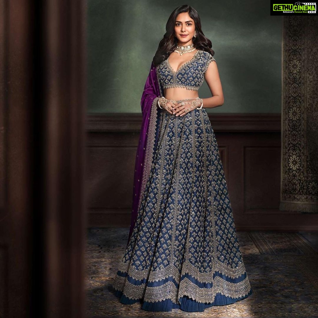 Mrunal Thakur Instagram - 🥰🥰 #repost @azafashions @azafashions presents The Aza Magazine, featuring Mrunal Thakur. When Love Sonia screened in Uzbekistan, it resulted in their parliament making amends to two laws with regards to women and human rights. "Fame is ephemeral, so I don't let it get to me. But as an actor, I want to use my voice to make a difference," says @mrunalofficial2016. Read more in the cover story of the @azafashions magazine at magazine.azafashions.com (link in bio). Lehenga - @anushreereddydesign Earrings - @thenehagoel Haathphool - @moh_maya_jewelry Necklace - @masayajewellery Photography - @tejasnerurkarr Styling - @castelino_priyanka MUA - @missblender Hair - @lakshsingh_hair #azafashions #azafashionsonline #azamagazine #magazine #mrunalthakur #anushreereddy #nehagoel #mohmayabydishakhatri #masayajewellery #bollywood #digitalmagazine #digitalcover #celebrity #celebrityfashion #covershoot #bridal #couture #readnow #shopnow