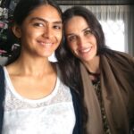 Mrunal Thakur Instagram - I still don’t believe I got a chance to spend some time with you on the sets of Love Sonia . My first with the Best ! Happy Birthday to the most humble, gorgeous and talented @demimoore #demimore ❤️