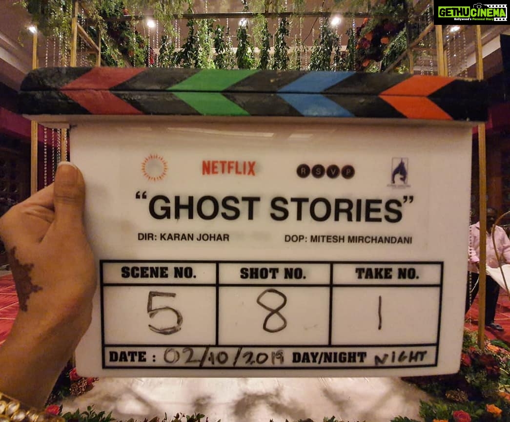 Mrunal Thakur Instagram - This one's really very special... Thank you @karanjohar ❤ . . . . . . . #dreamscometrue @netflix_in @netflix @rsvpmovies @ashidua @dharmamovies #ghoststories @avinashtiwary15