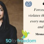 Mrunal Thakur Instagram – Some 25 million people are trapped in forced labour. Sonia is one of them. A clear violation of Human Rights. 
Link in bio .
.
.
. 
#50FF 
#standup4humanrights 
#endslavery 
#ilo 
#ilo_EndSlavery