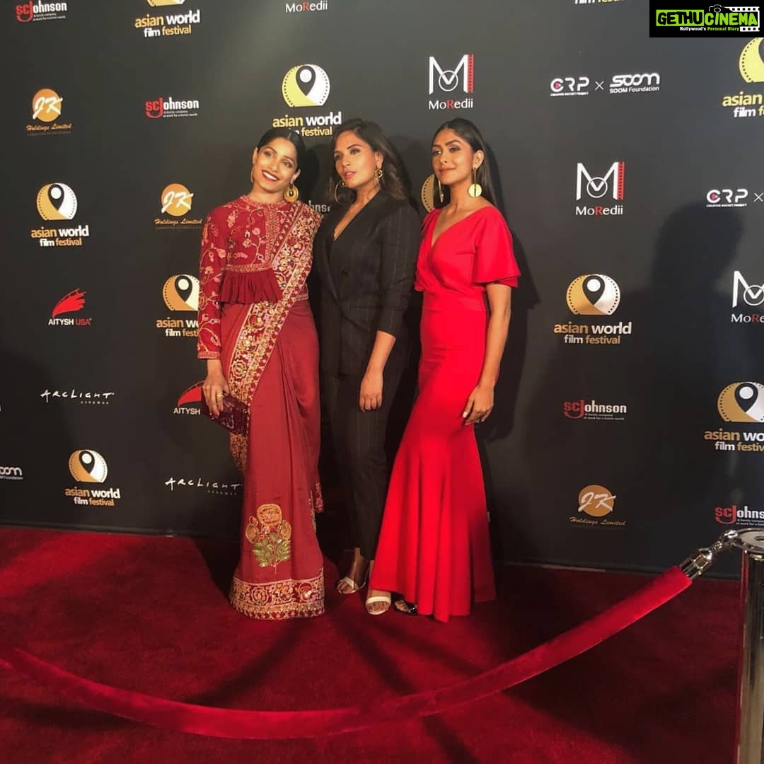 Mrunal Thakur Instagram - Such an honour standing next to my beauties ArcLight Cinemas