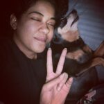 Mumaith Khan Instagram – Happiness is a warm puppy.-Charles M. Schulz😇. #acceptance #awesome #believeinyourself #warmhugs #care #dreams #encouragement #faith #grace #glitter #smile #stronger #peace #positivity #innerpeace #molly #appreciation #friendship #pet #motivation #wiser #wisdom #happiness #love #life 💖🌸😘