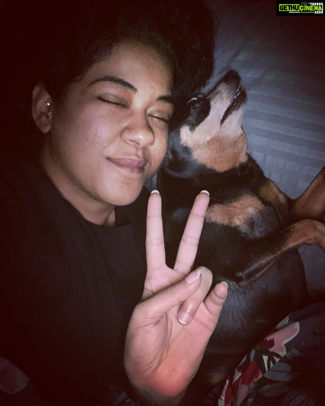 Mumaith Khan Instagram - Happiness is a warm puppy.-Charles M. Schulz😇. #acceptance #awesome #believeinyourself #warmhugs #care #dreams #encouragement #faith #grace #glitter #smile #stronger #peace #positivity #innerpeace #molly #appreciation #friendship #pet #motivation #wiser #wisdom #happiness #love #life 💖🌸😘