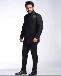 N. T. Rama Rao Jr. Instagram - Waiting to meet you on the hot seat! #EvaruMeeloKoteeswarulu Wearing @manishmalhotra05 Styled by @ashwin_ash1 and @hassankhan_3 Clicked by @dabbooratnani