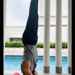 Naga Chaitanya Instagram – Use to think lifting big numbers at the gym was the challenge to keep running after .. just learning that managing and aligning your own body is something you can keep at for a lifetime .. to yoga ! @fly_santhosh