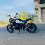 Naga Chaitanya Instagram - Loving every bit of this fellow .. unusually unique especially the twitch at the throttle @jspbmwmotorrad @bmwmotorrad_in