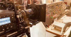 Naga Chaitanya Instagram - On sets #nc20 .. fascinating gadgets new age digital . Old school analog
