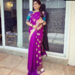 Nakshathra Nagesh Instagram - Saree @the_apparelstores Blouse @shreewins Hair @profile_makeover #adshoot