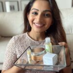 Nakshathra Nagesh Instagram - Good morning 😁 Choose wisely when it comes to the matter of skin.!!. That's how I prefer @dyuthiskincare Tea tree face wash works best for acne . And the walnut scrub exfoliates ,removes dead cells,tan etc making skin look cleaner and brighter. and finally rose water toner calms down your skin and allows to breath. Last but not least,the best part is the strawberry lip balm never miss to try, Get pinky ,soft lips with @dyuthiskincare