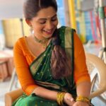 Nakshathra Nagesh Instagram – #beingsaraswathy 
Jewellery @rajifancy