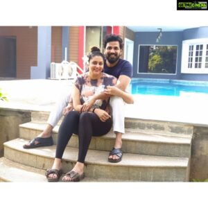 Namitha Instagram - 4 years of Fixing You up ,And of Trusting You to Fix Me too ! Thank you for Being Mine Hubbygaru @m_v_chowdhary 😍
 I am Shouting from the Rooftop!

Happy Wedding Anniversary Jaanu ! 🥂💯💋

#wolfguard 
#happyweddinganniversary