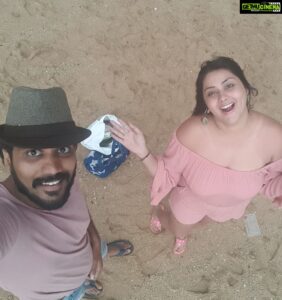 Namitha Instagram - I LOVE YOU FOR NOT ONLY WHAT YOU ARE, BUT FOR WHAT I'M WHEN I'M WITH YOU ! 💋❤

HAPPY 1ST TIME MEETING ANNIVERSARY HUBBYGARU @m_v_chowdhary 🥂🎂

#wolfguard 
#happyanniversary