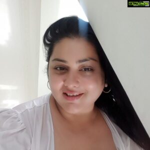 Namitha Instagram - #throwback to The Lockdown 2020 , when I was back to being A Laddu that I naturally am !! 😄 

  #wolfguard 
 #lockdown2020
#chubbycheeks