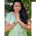 Namitha Instagram – Yoga begins right where I am ! Not where I was Yesterday,  Or not where I long To Be ! 
Breath in Gratitude, Exhale Negativity 🙏 

Happy International Yoga Day !🧘‍♀️

Thank you Hubbygaru @m_v_chowdhary for the Videos 📹🥰