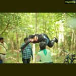 Namitha Instagram - Great Work Requires Hard Work !! 💪🏃‍♀️ Doing my Own stunts on the Sets of ' Bow Wow ' Movie !! Hey Nikki ! #wolfguard #stuntgirl #heynikki #bowwow