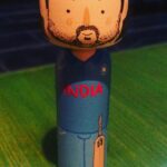 Nani Instagram - Everyone should have a backup. I have mine ;) Thank you @gulbonda & @neeraja.kona for the cute lil Arjun and Thalaivar #justforfun #jerseyonapril19th