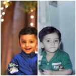 Nani Instagram - Happy children’s day :) Yes, we both look similar! Real life dual role from a different generation 😉
