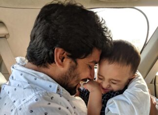 Nani Instagram - This little rascal turns one today ! Donga naa koduku ❤️ Junnu gaadu