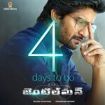 Nani Instagram – 4 Days to go .
#GENTLEMAN #GENTLEMANonJUNE17th