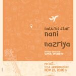 Nani Instagram – This one ❤️

Curtain Raiser on November 21st :))

@nazriyafahadh 🤗
 
#Nani28 #NazriyaFahadh 
#VivekAthreya #mythri