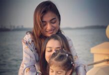 Nazriya Nazim Instagram - Happy happy birthday to our angel baby !! 🤍🤍🤍 Mummu.......Nachu mami can’t believe your 4..🙈🙈don’t grow up so fast 😩 Ur the coolest and most savage baby ...! love u with all my heart ...♥️