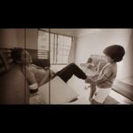 Nazriya Nazim Instagram - This boy 🖤🥺 #mamamia’sethu #littleloves