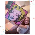Nazriya Nazim Instagram - Marilyn Monroe 🌸 N me 🤓 #lockdownlegolife