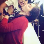 Nazriya Nazim Instagram - Fav month ....with fav boy ! ❤️ #throwback #December