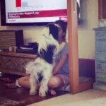 Nazriya Nazim Instagram – Caught in BTW deep conversation with my puppy
#teachthemwell
#puppygram
#explaininglockdown
@farhaanfaasil  click