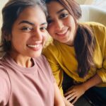 Nazriya Nazim Instagram - I missed her so much ..💞👭#prettiestsister #sisterfromanothermister