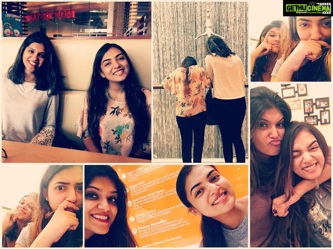 Nazriya Nazim Instagram - Having a best best friend with the same mental disorder is priceless.... 😂😂😂I love u Shaanu ...n I miss u ...😘😘#bestfriends #forever