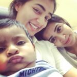 Nazriya Nazim Instagram - My grumpy little pudding ! 😘