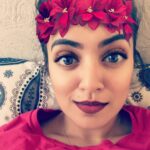 Nazriya Nazim Instagram - Bored #red#christmas#snapchat