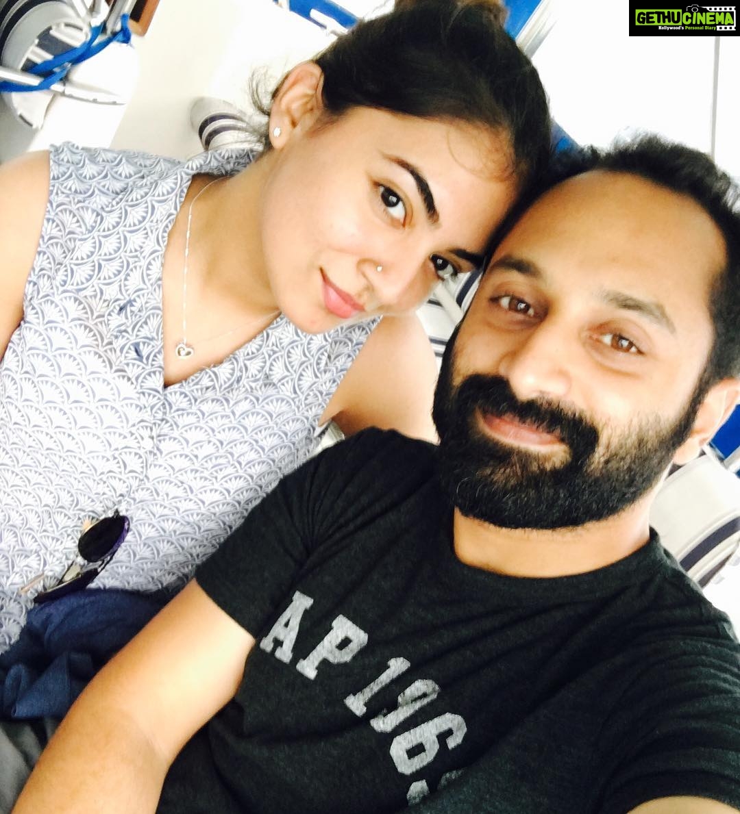 Nazriya Nazim Instagram - Happy anniversary to us :) 😘🙈😍❤️