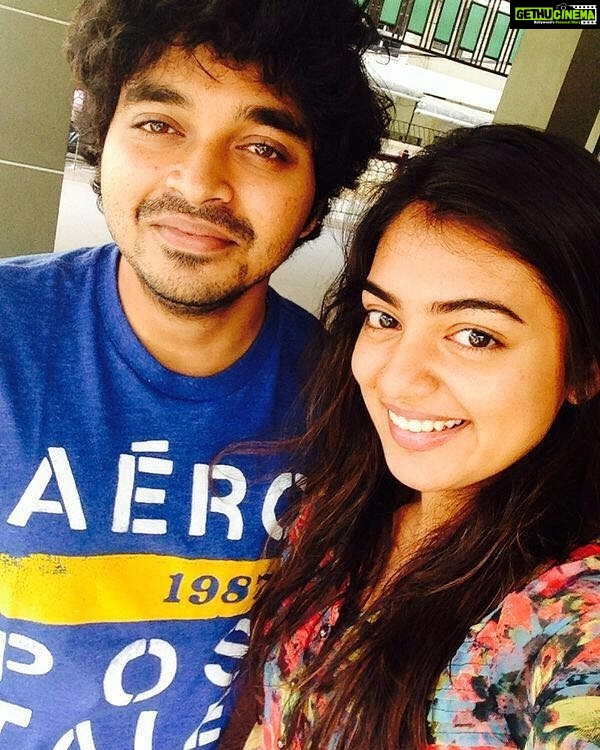 Nazriya Nazim Instagram - Happy birthday to the best brother in law in the world 😀😀😀😙 @farhaanfaasil