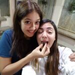 Nazriya Nazim Instagram - Dhee....sister love ...how I'm always there for her birthday 😜😘😘😘@megsraj
