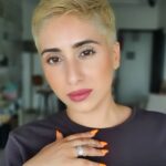 Neha Bhasin Instagram – Remember when i went buzzed and blonde 😜