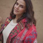Neha Dhupia Instagram - #nofilter ❤️ ☀️ … #workmode in @rajdeep.ranawat.official @uniqloin @emiliopucci @jimmychoo 📸 @ikshitpatel muah