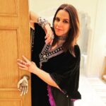 Neha Dhupia Instagram - Spot #Angad in the frame 😜😍… mere yaar ki shaadi thi 💖🎉 … #latepost #ootd @sureenachowdhri @sangeetaboochra @aasthasharma @iammanisha … for the love of #vicky and #katrina ❤️ muah @mitavaswani @shalinisharmamakeupandhair