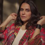 Neha Dhupia Instagram - #nofilter ❤️ ☀️ … #workmode in @rajdeep.ranawat.official @uniqloin @emiliopucci @jimmychoo 📸 @ikshitpatel muah