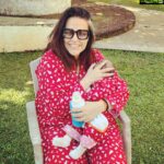 Neha Dhupia Instagram - Welcome to our crazy , chaotic , cheerful Christmas 🎄… this is all that a girl could wish for and more … thank you Santa , those years of leaving cookies and milk out really worked 🎅❤️🧿 #merrychristmas from ours to yours … ❤️😍 Mi Casa