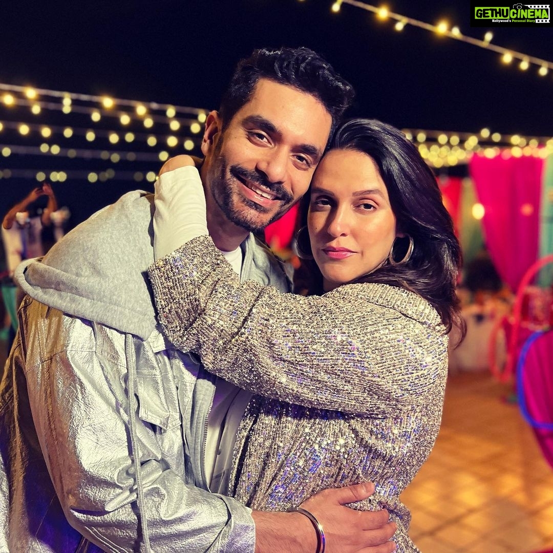 Neha Dhupia Instagram - #shinyhappypeople β¨ β¦ #photodump of sleep deprived new parents heading out to party π like itβs the ninetiesβ¦ things we have forgotten 1. How to party π 2. How to party π 3. How to partttyyyyyy ππ΄π΄π΄π΄
