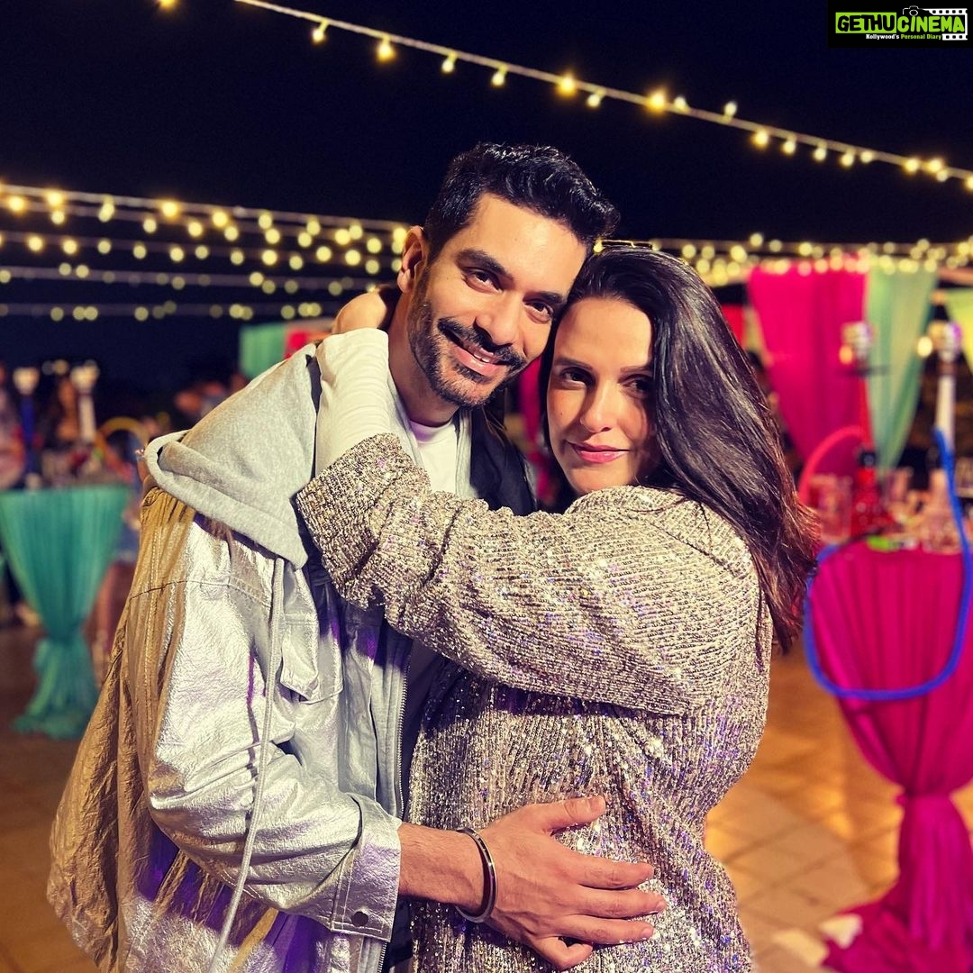 Neha Dhupia Instagram - #shinyhappypeople β¨ β¦ #photodump of sleep deprived new parents heading out to party π like itβs the ninetiesβ¦ things we have forgotten 1. How to party π 2. How to party π 3. How to partttyyyyyy ππ΄π΄π΄π΄