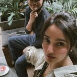 Neha Sharma Instagram - Girls day out with @aishasharma25 and #joy 💕💫☕️🐾 #sharmasisters 📸 @aishasharma25 😘