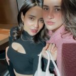 Neha Sharma Instagram – Me and my ever annoying lil one .😛👯‍♂️💕#sharmasisters @aishasharma25 Chicago, Illinois