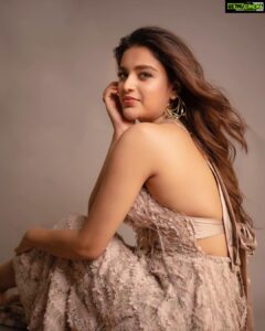 Nidhhi Agerwal Instagram - Outfit: @nanditathirani
Jewellery: @esmecrystals
Styled by: @nikhitaniranjan
Photography: @kiransaphotography