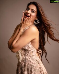 Nidhhi Agerwal Instagram - Outfit: @nanditathirani
Jewellery: @esmecrystals
Styled by: @nikhitaniranjan
Photography: @kiransaphotography
