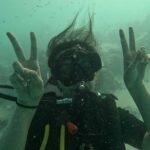 Nikki Galrani Instagram – Under water paradise 🌊🐠🐚