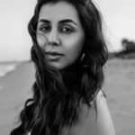 Nikki Galrani Instagram – Craving a love like the ocean – calm at the shore, yet deep at the core 🌊♥️